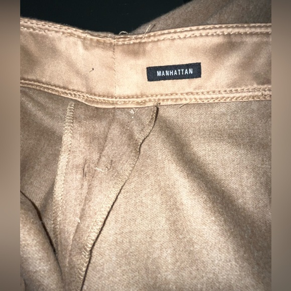 Lafayette 148 caramel color cropped wool pants, sz 16 - Picture 2 of 5